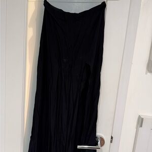 Aritzia Wilfred Black Maxi Skirt
